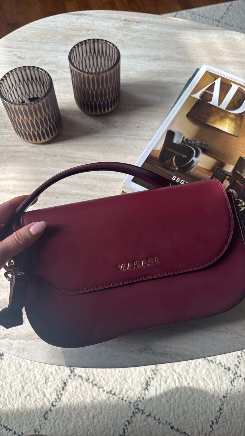 Customer photo review of CHLOIE - BURGUNDY