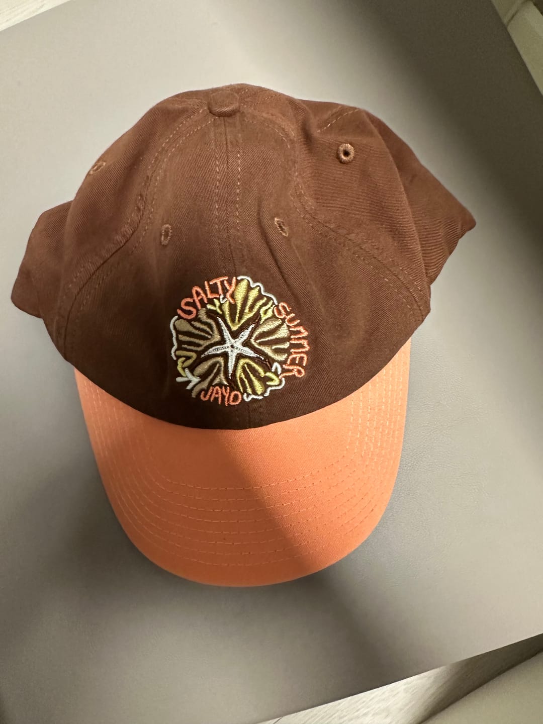 Customer photo review of JAYD Baseball Cap - Brown
