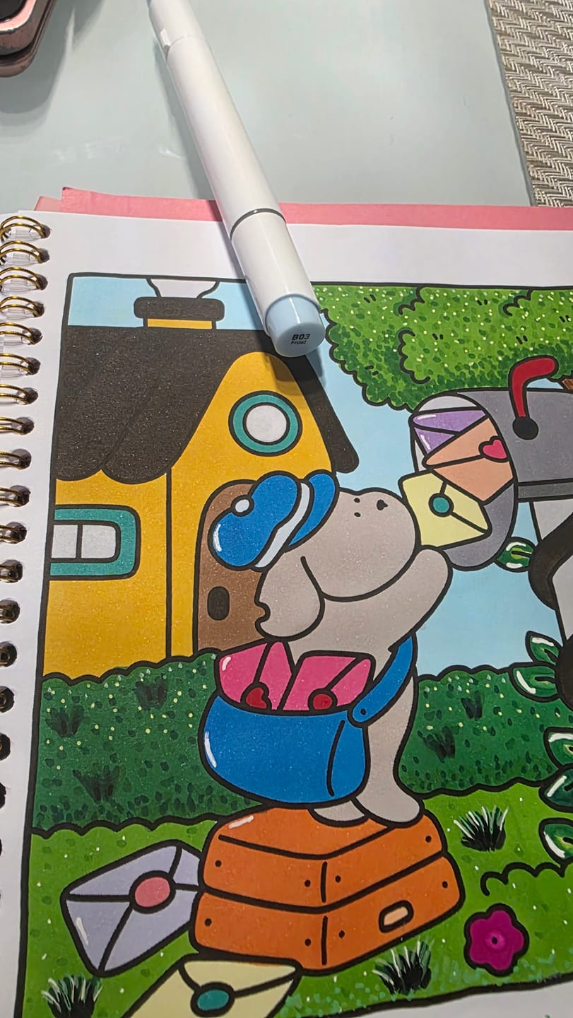 Customer photo review of Ohuhu Honolulu B030 / B03 Individual Marker, Brush & Chisel