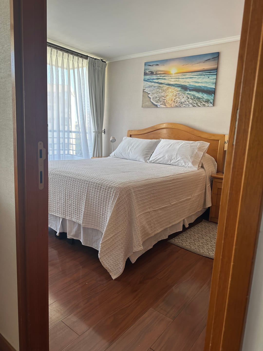 Customer photo review of Cubrecama Panal 240x260 Blanco (cama 2 plazas o Queen)