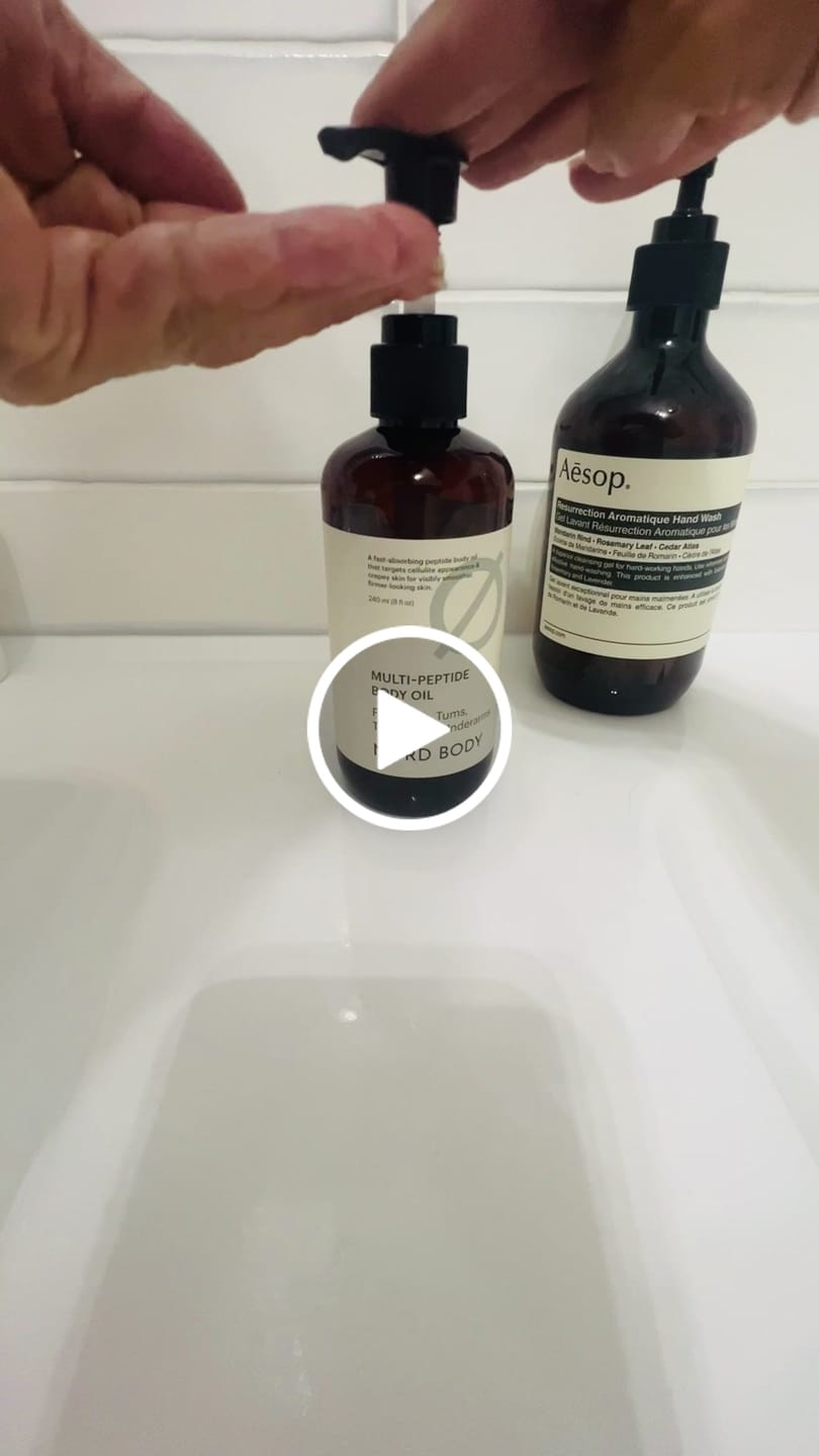 Customer video review of NØRD BODY Peptide Body Oil