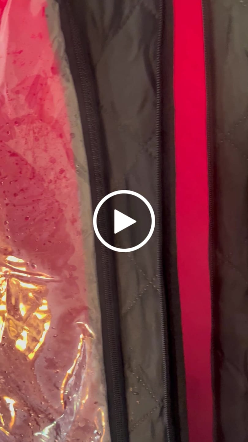 Customer video review of Sauna Portátil 3.0