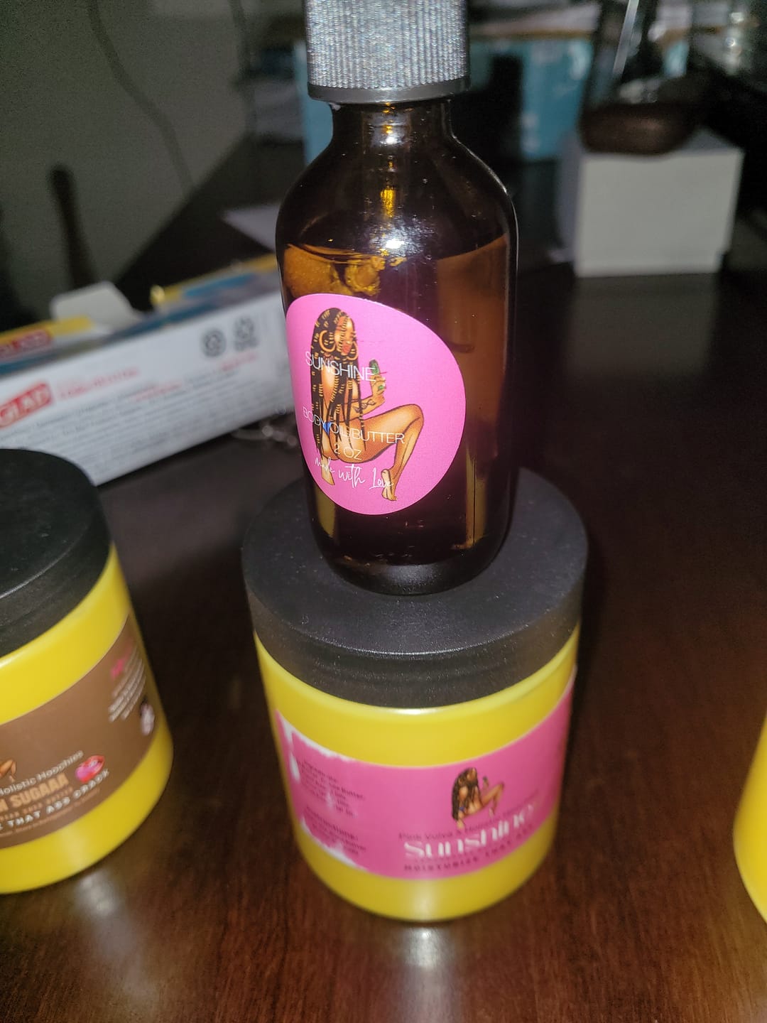 Customer photo review of SUNSHINE LEMONGRASS SHEA BUTTER