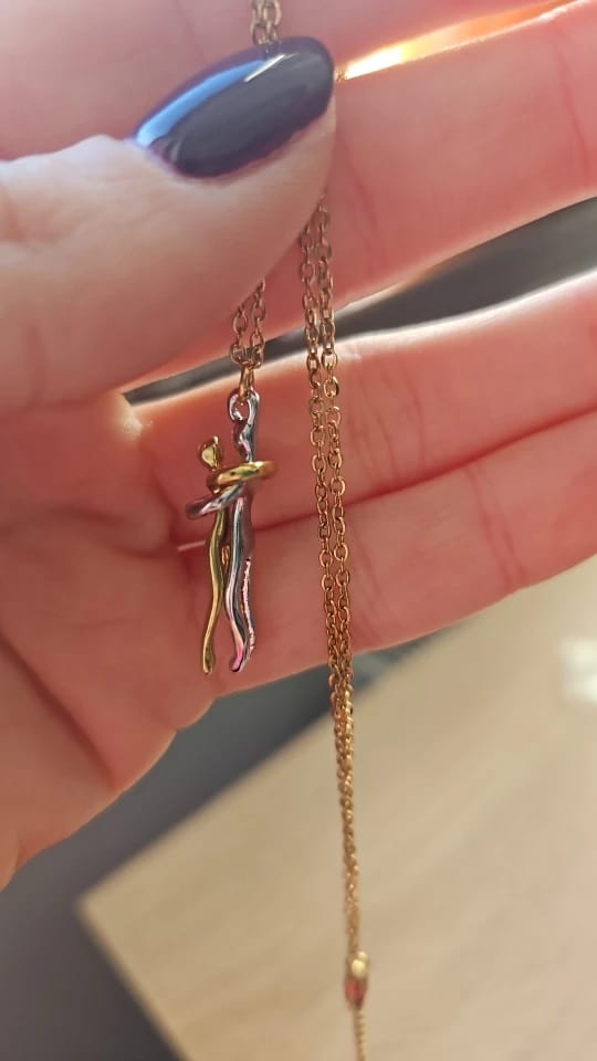 Customer photo review of The Forever Hug Necklace™