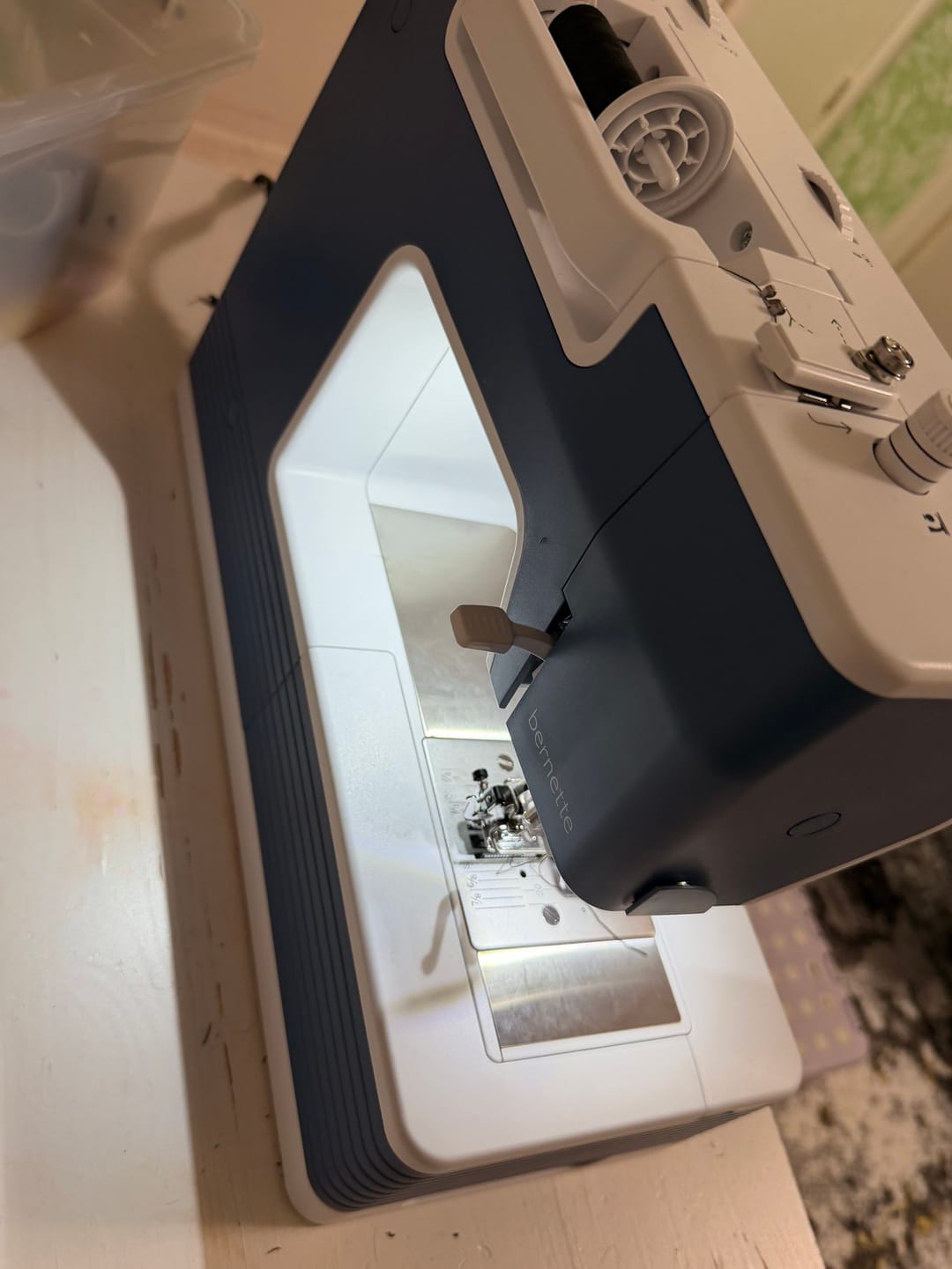 Customer photo review of bernette 05 ACADEMY Mechanical Sewing Machine