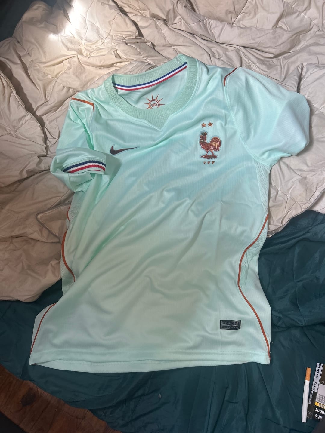 Customer photo review of MAILLOT FRANCE X JACQUEMUS COUPE DU MONDE 2026