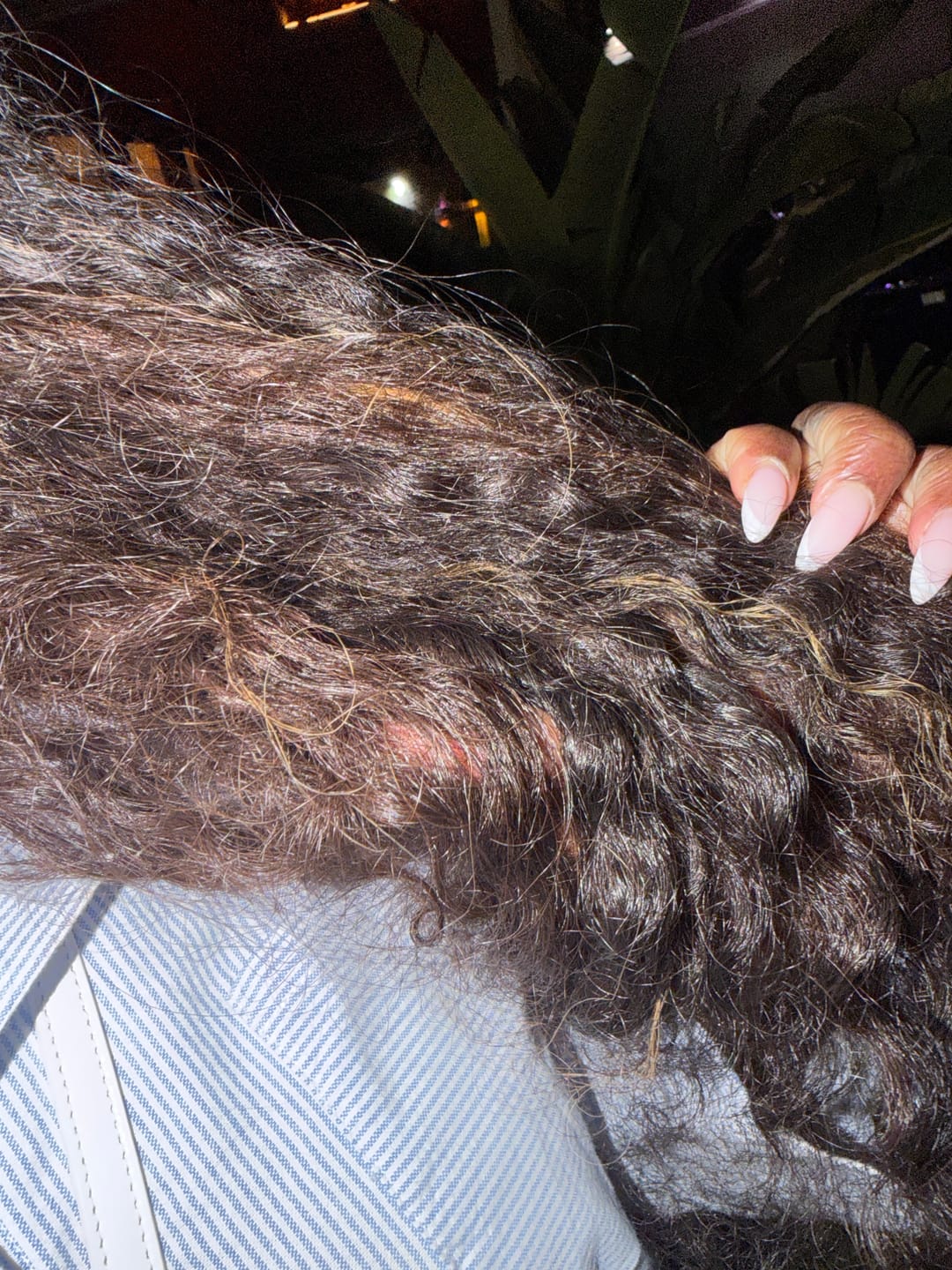 Customer photo review of TIGHT CURLY BUNDLE DEAL