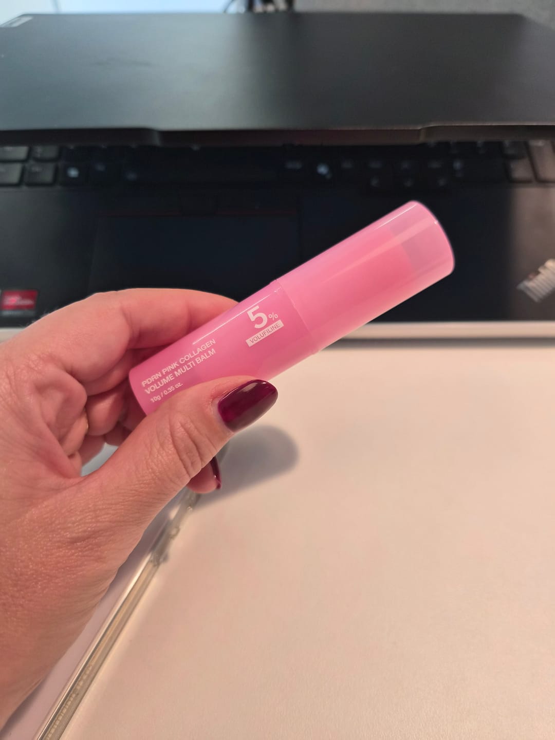 Customer photo review of HENNE+ Collagen Volume Balm