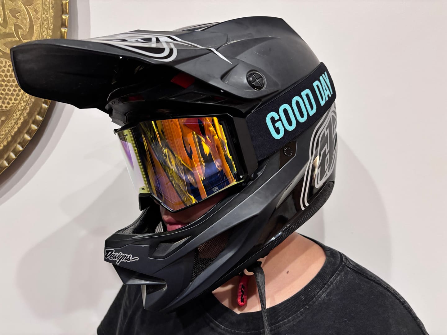Customer photo review of Gracey Moto/MTB Goggle - Clear Lens