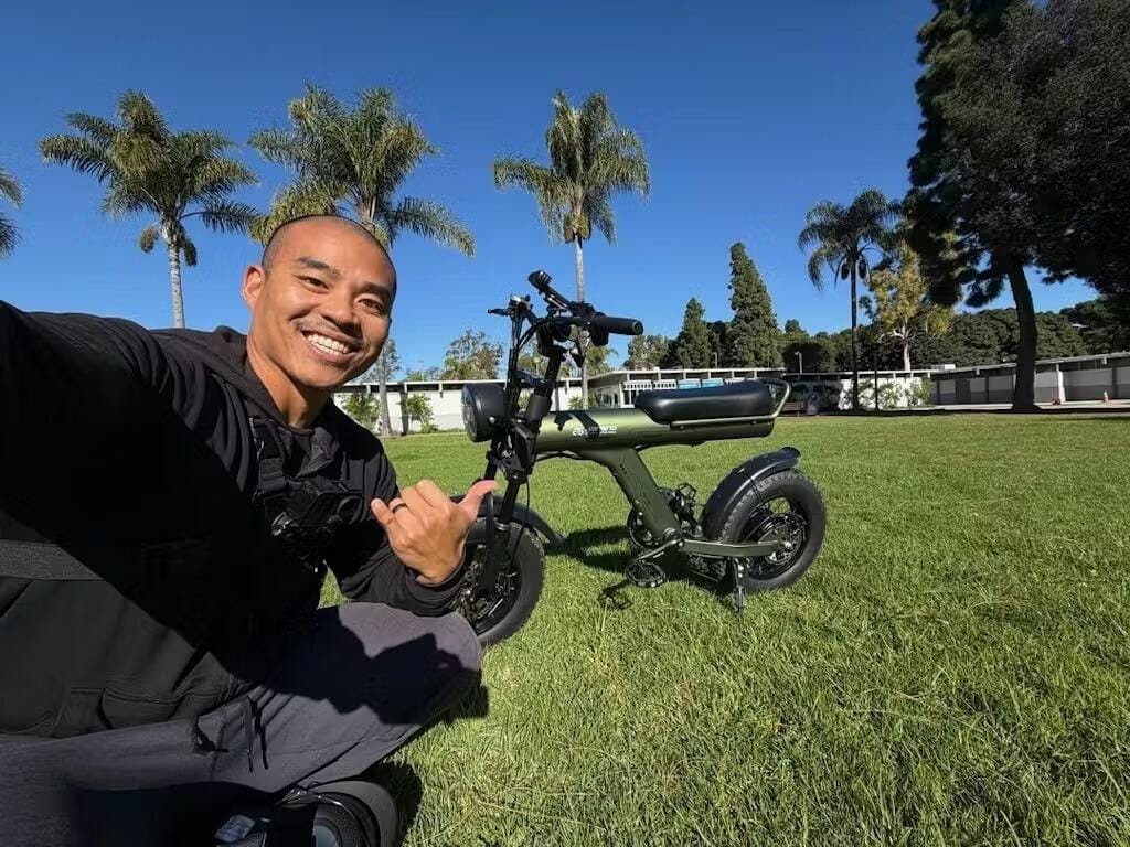 Customer photo review of JANSNO X90 Off-Road Fat Tire E-Bike