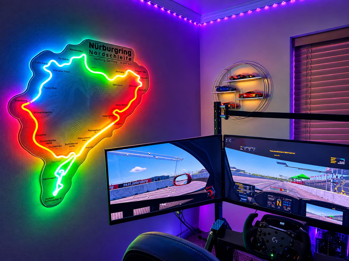 Customer photo review of Nürburgring Nordschleife Neon Race Track