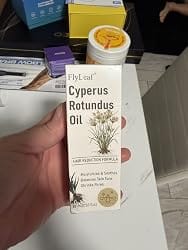 Customer photo review of HerbaSmooth™ Hair Care Oil