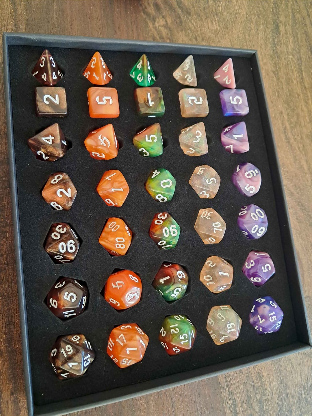 Customer photo review of Mystery Packs (Acryl, Resin, Metall)