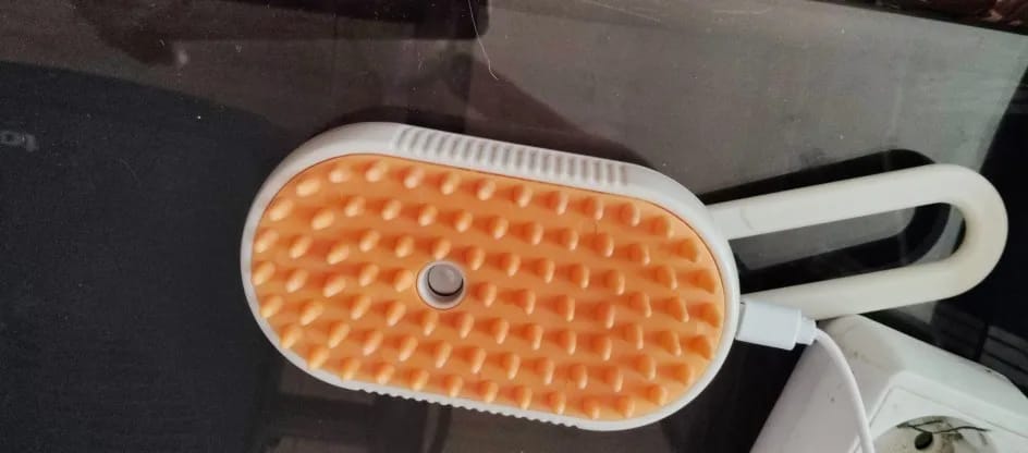Customer photo review of Zovelta VaporBrush - Cepilla, masajea e hidrata