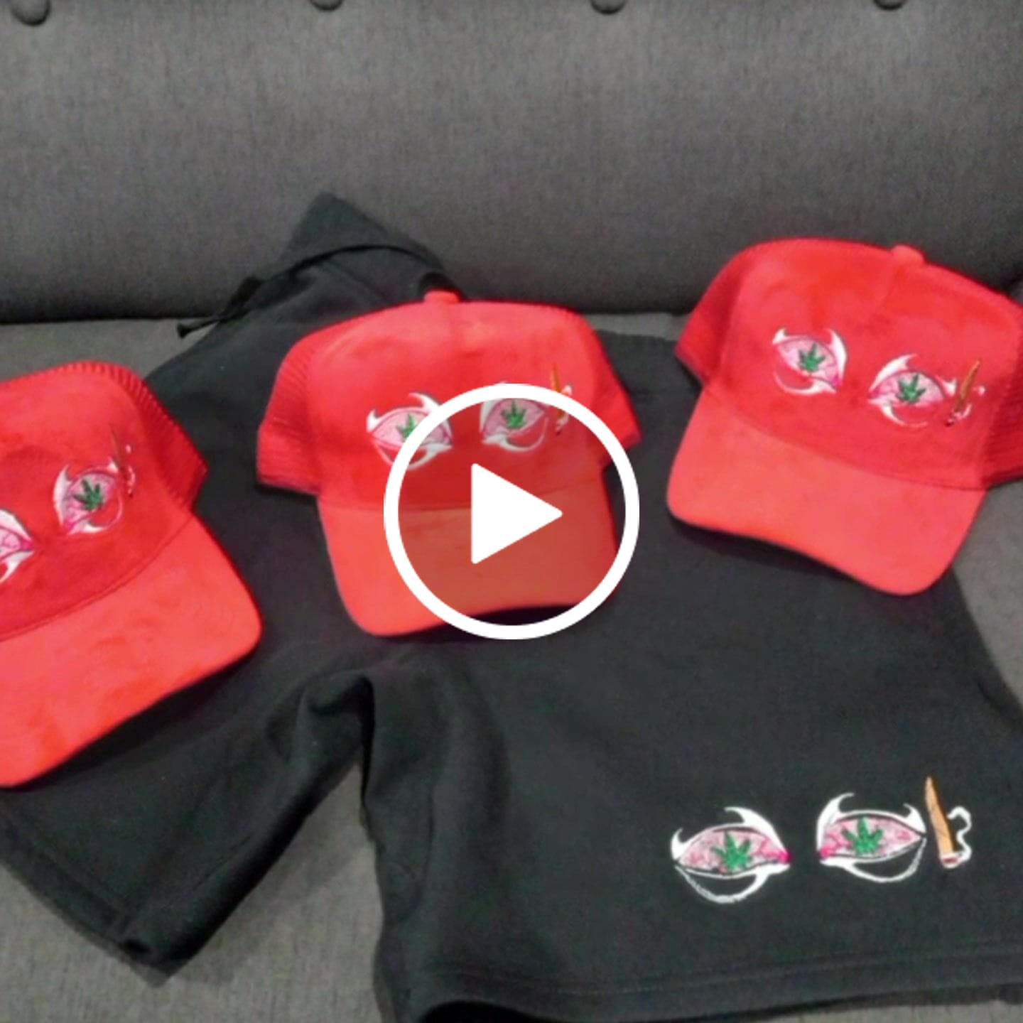 Customer video review of Velvet Trucker Hat