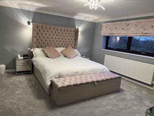 Customer photo review of Storage Ottoman Box