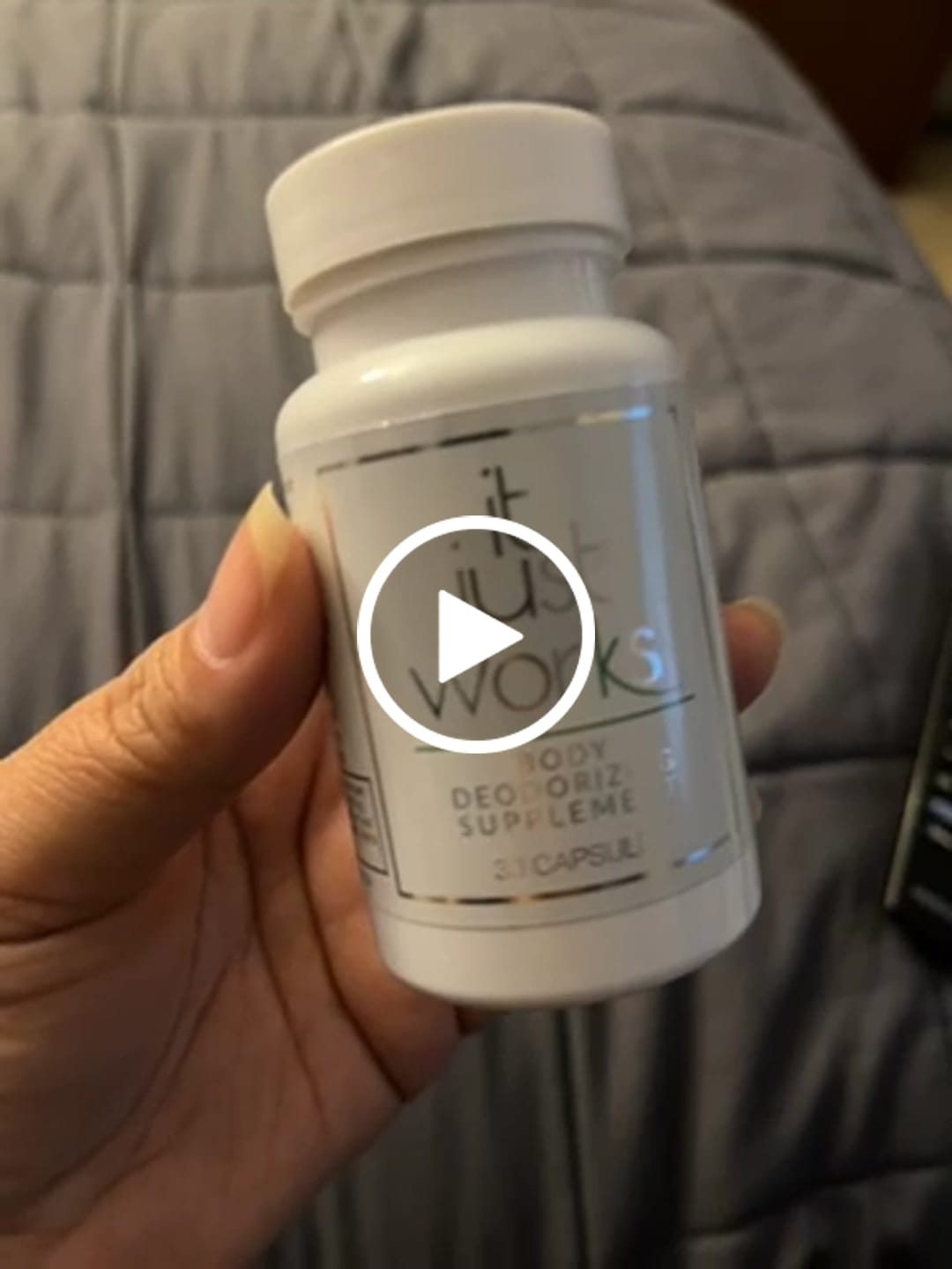 Customer video review of Body Deodorizing Supplement by It Just Works