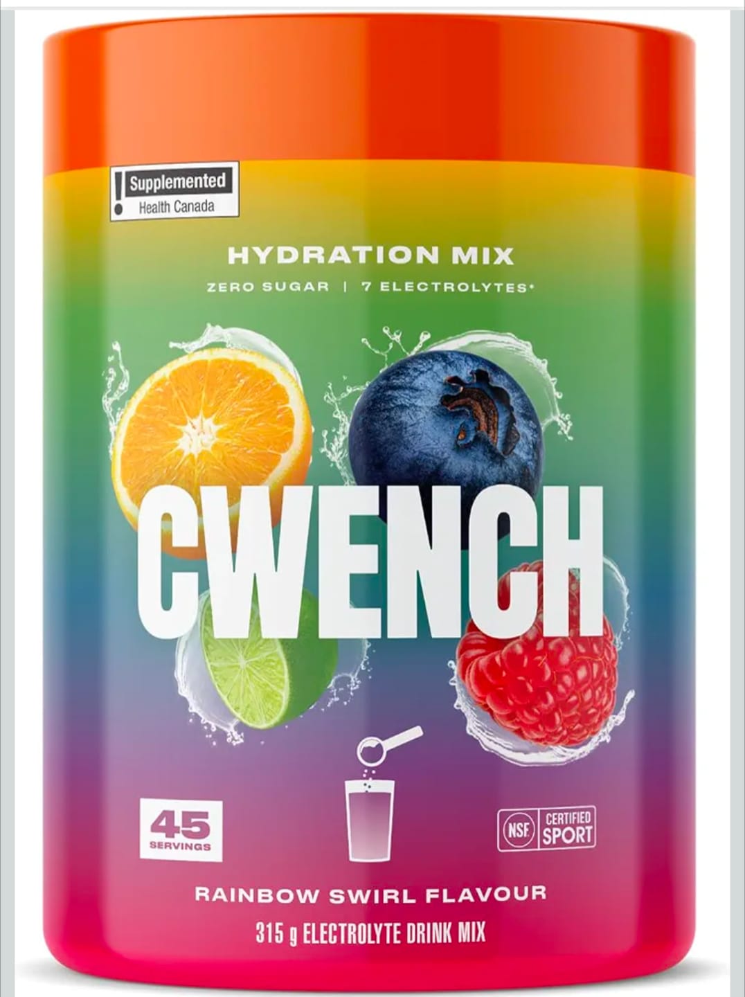 Customer photo review of Cwench - Hydration Mix - 315g