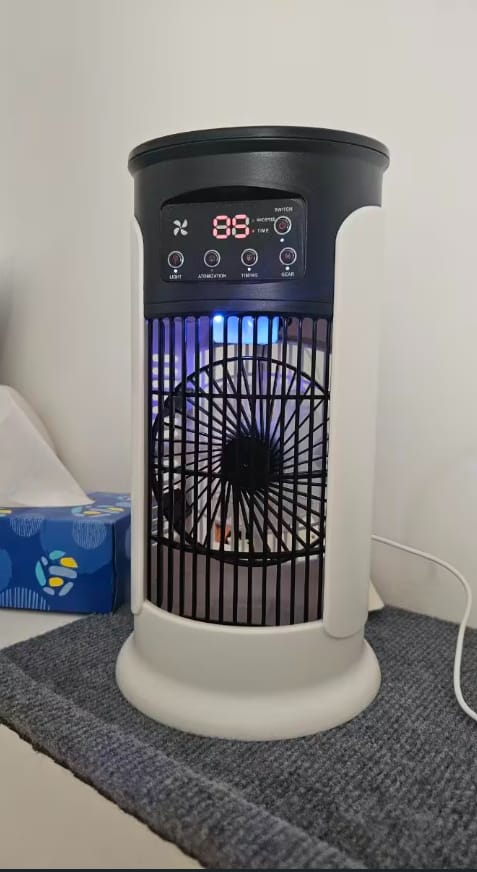 Customer photo review of FrostBreeze - Portable USB Ice Cooling Fan