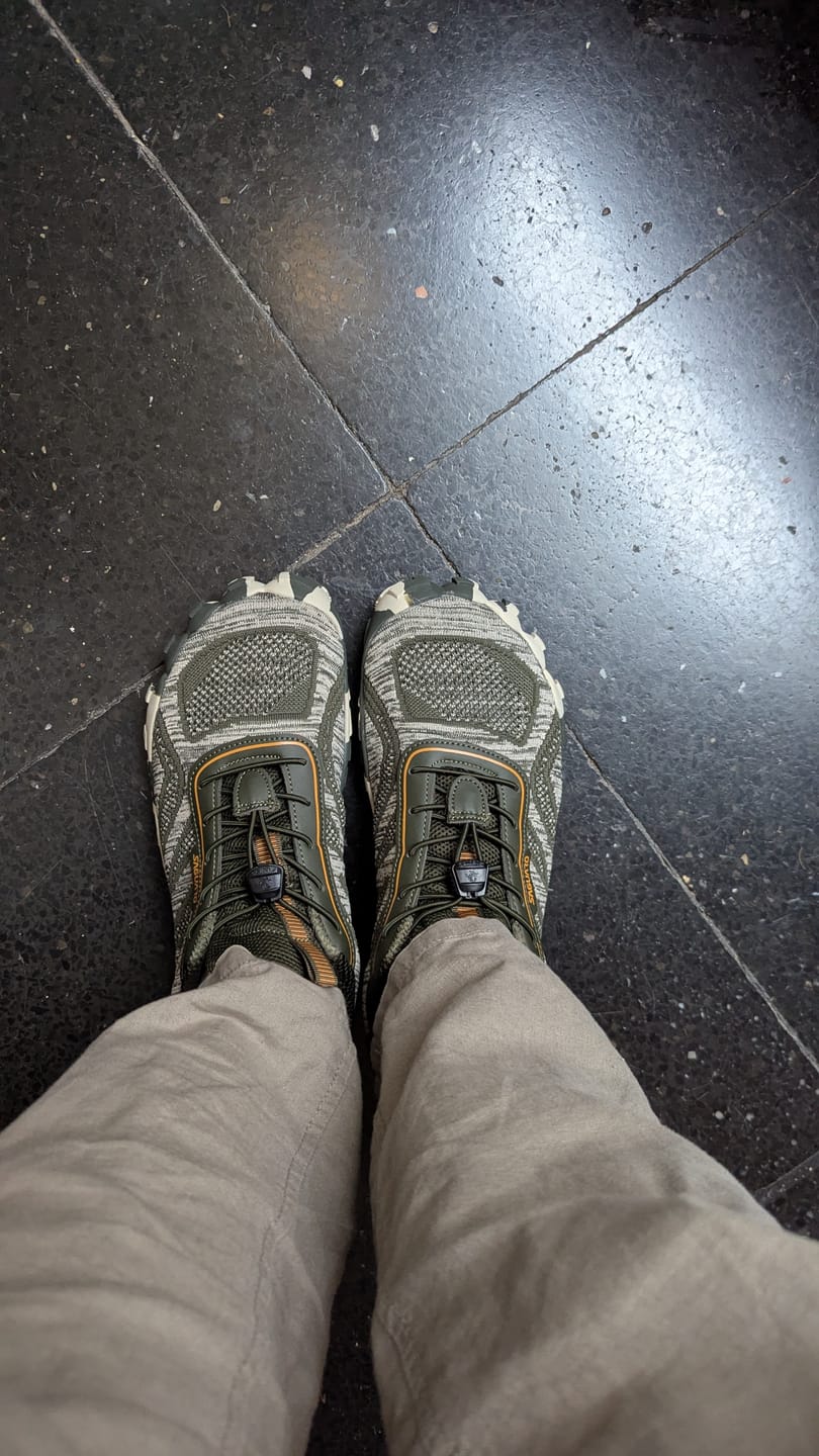 Customer photo review of Active II Pro - Zapatos Barefoot