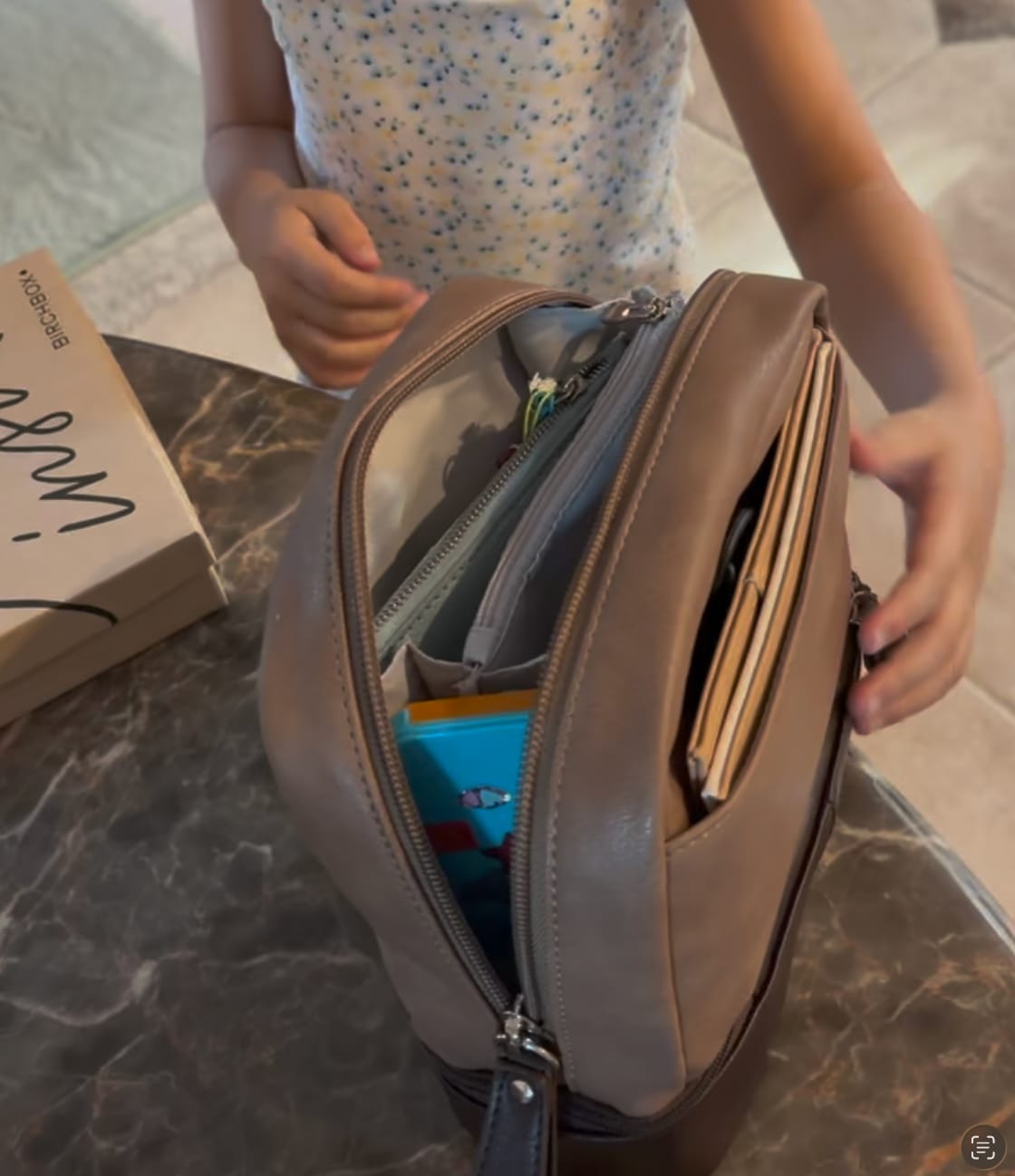 Customer photo review of Travel Pouch 焙茶"Hojicha"