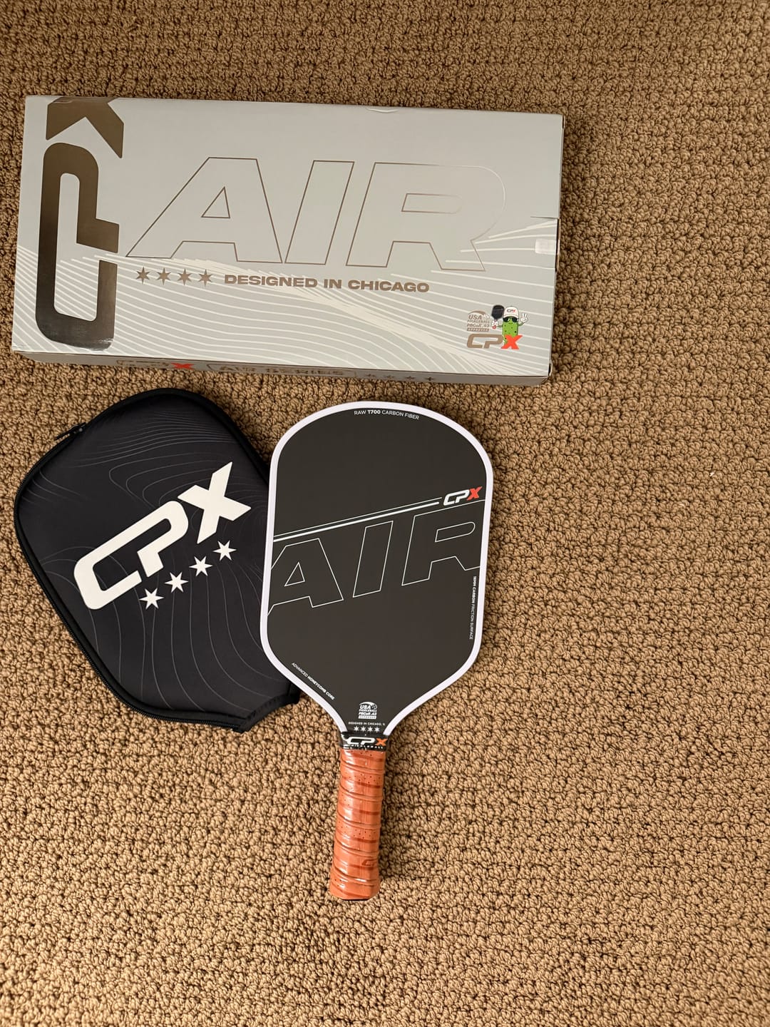 Customer photo review of CPX Mystery Pickleball Paddle