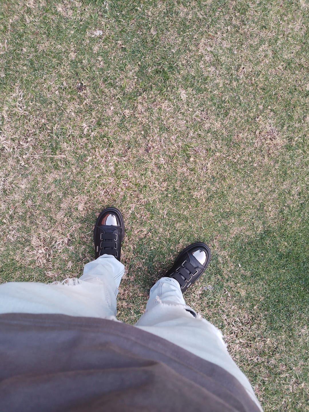 Customer photo review of Urbanart Hype 12 Faux Wax Sneaker - Black