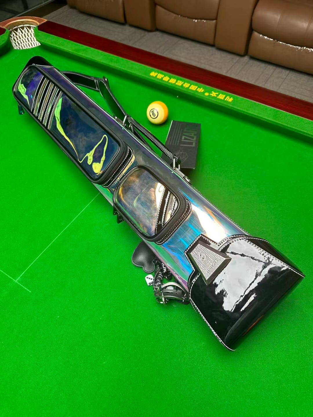 Customer photo review of Lizard Interpretation Series Cue Case 2B4S