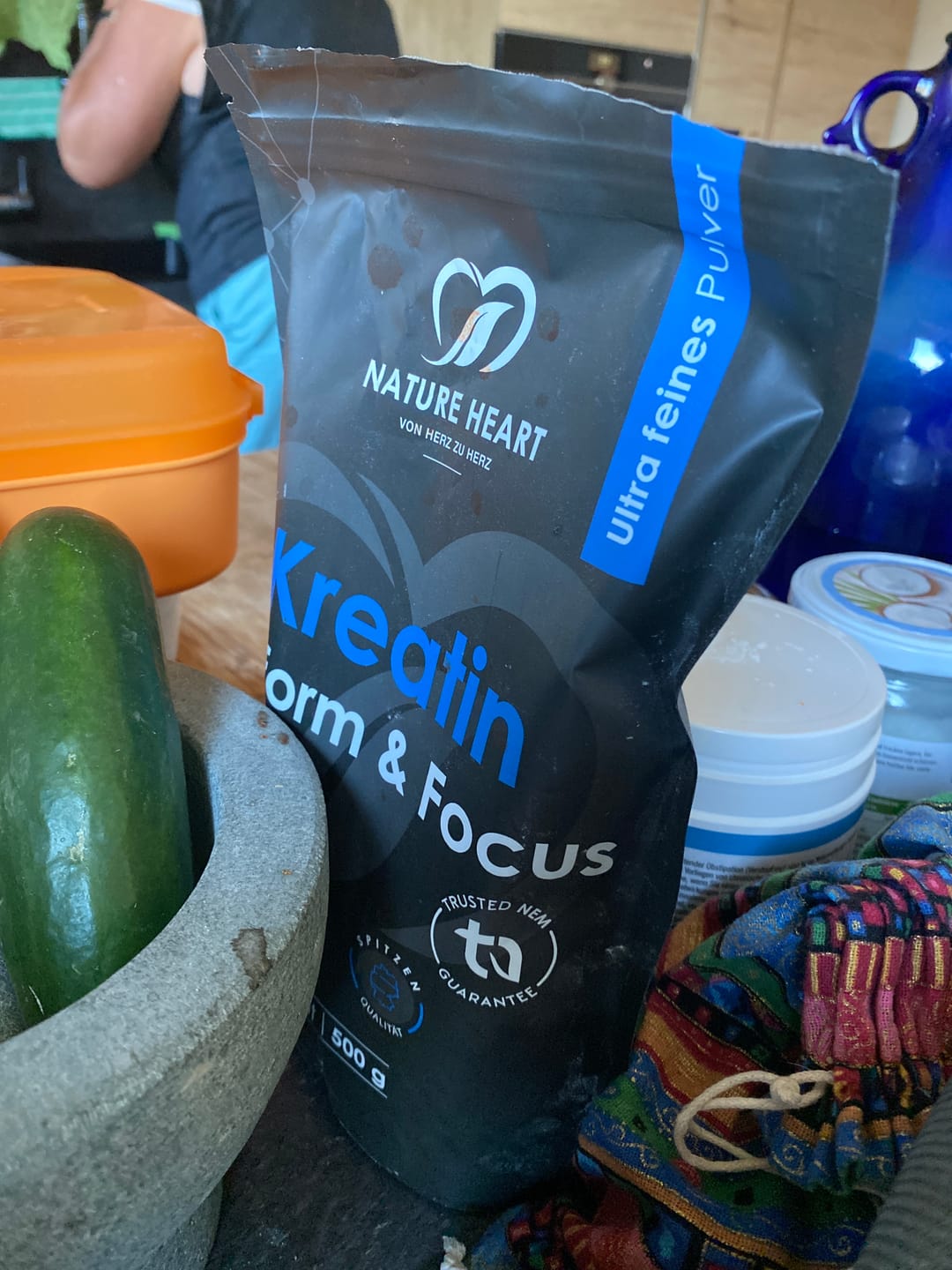 Customer photo review of Kreatin-Pulver