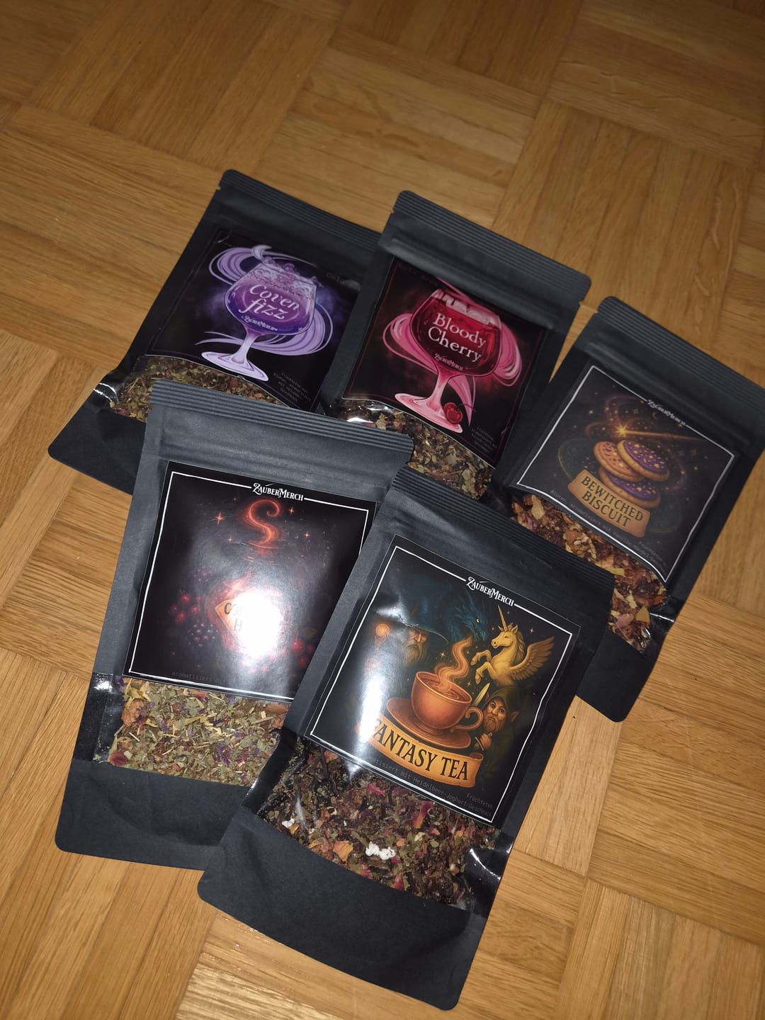Customer photo review of Bloody Cherry Cold Brew Tee – Kirsch Cassis Eistee