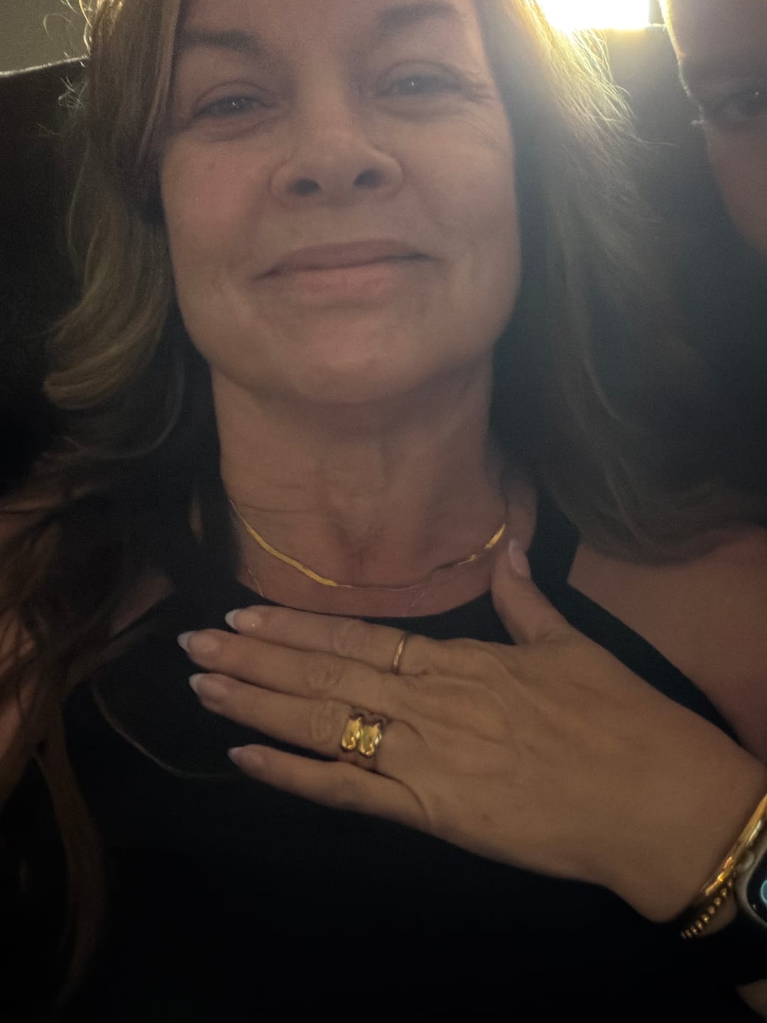 Customer photo review of Chelsea Herringbone Necklace (Bundle)
