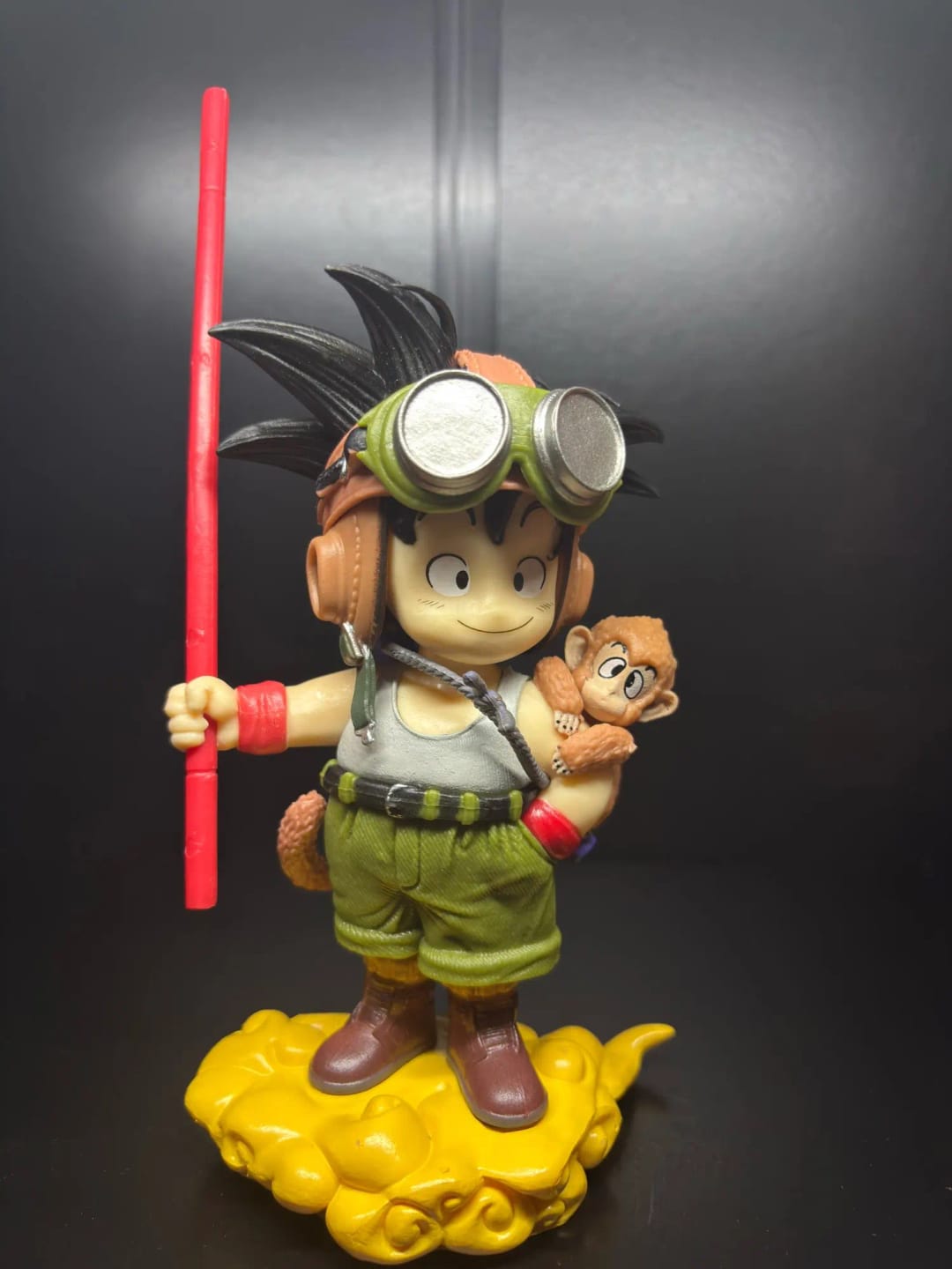 Customer photo review of Goku Young Adventurer "Journey to the West" Style 16cm Figure with Power Pole, Flying Nimbus & Small Monkey Companion