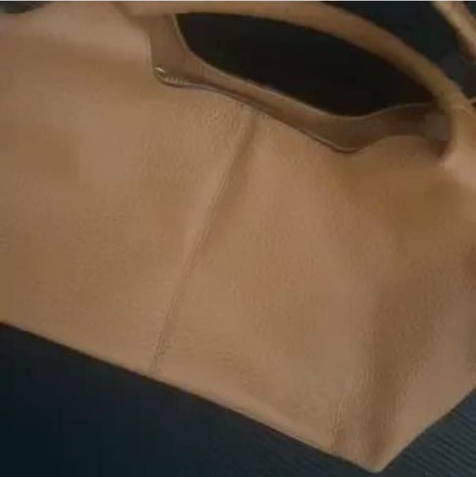 Customer photo review of Carrina – Soft Leather Everyday Hobo Bag