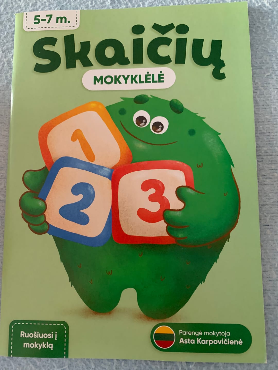 Customer photo review of Vaikiškas edukacinis žurnalas. Kukulio mokyklėlė