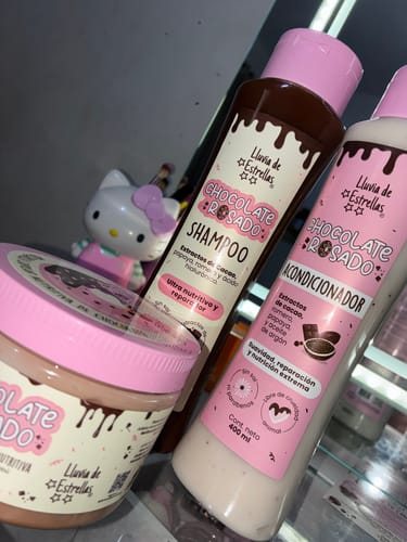 Customer photo review of LINEA CHOCOLATE ROSADO
