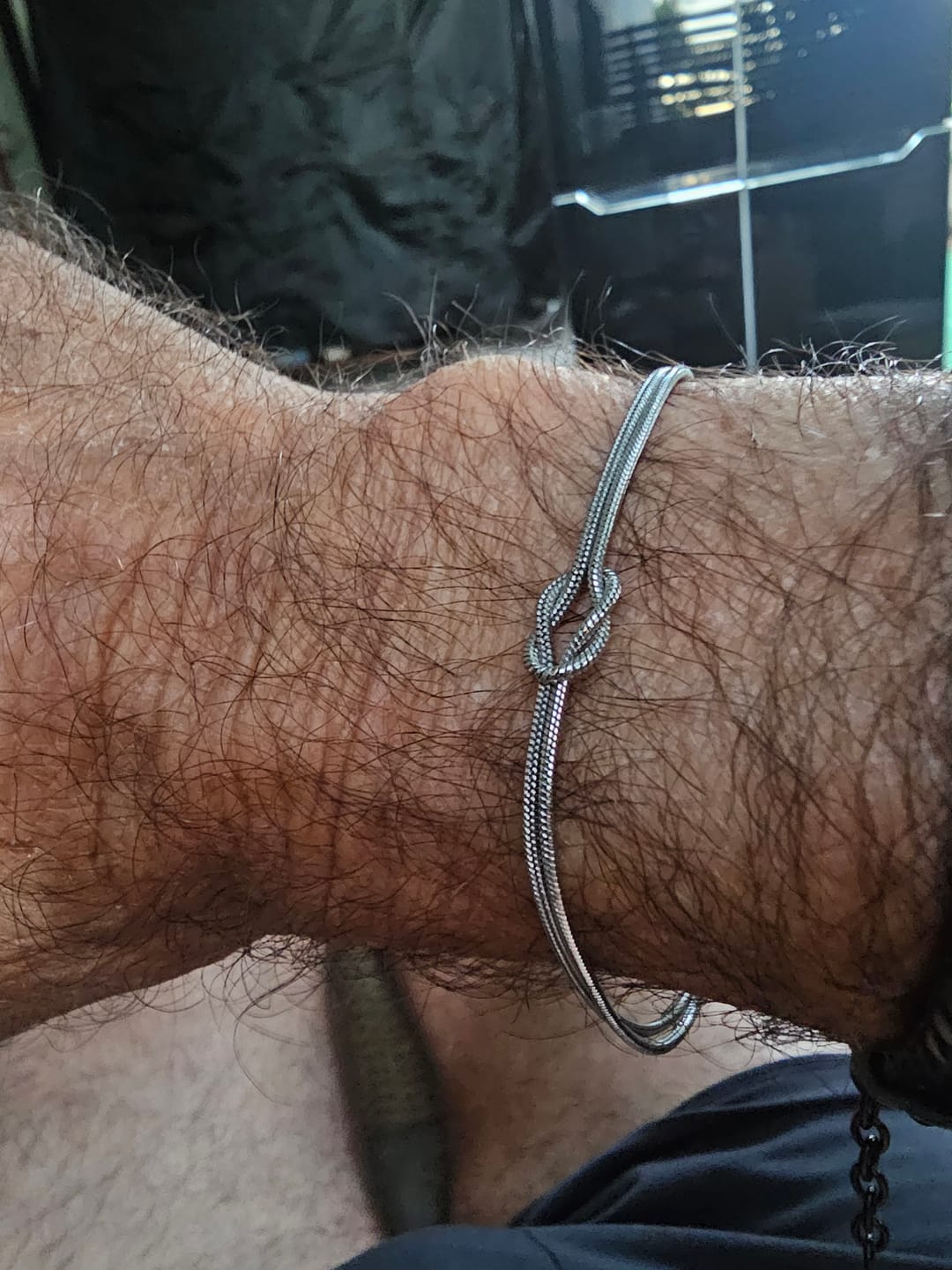 Customer photo review of צמיד קשר נצחי