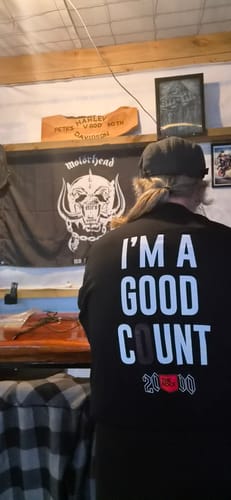 Customer photo review of The Rock 2000 Good Counts T-Shirt 2026