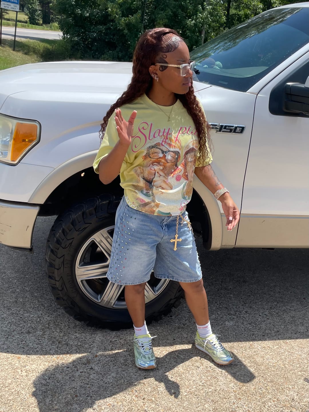 Customer photo review of Pixel Glam T-Shirt-256