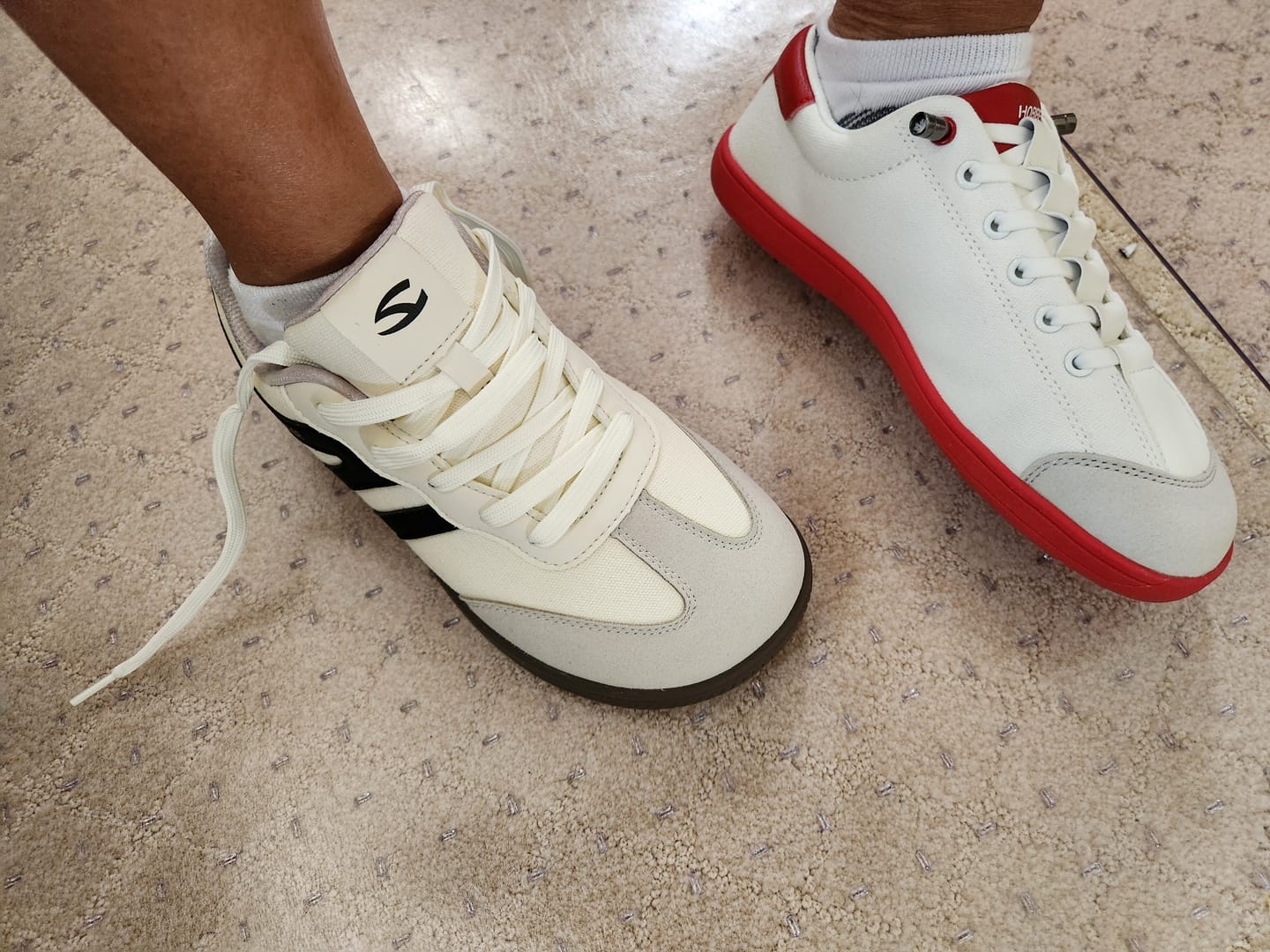 Customer photo review of Lily - Wide Toe Shoes