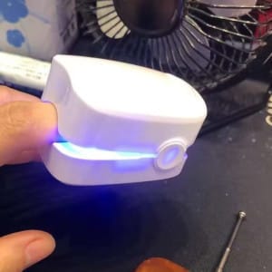 Customer photo review of LightCare Pro™ körömápoló készülék