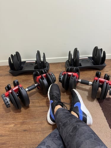 Customer photo review of IRONSIDE Block Adjustable Dumbbell - 24kg (52.5Lb)