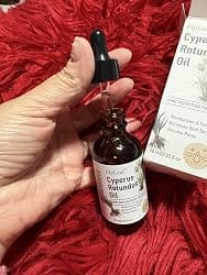 Customer photo review of HerbaSmooth™ Hair Care Oil