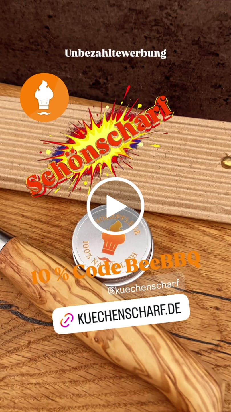 Customer video review of Küchenscharf Santoku 16 cm (100% Solinger Handwerkskunst)