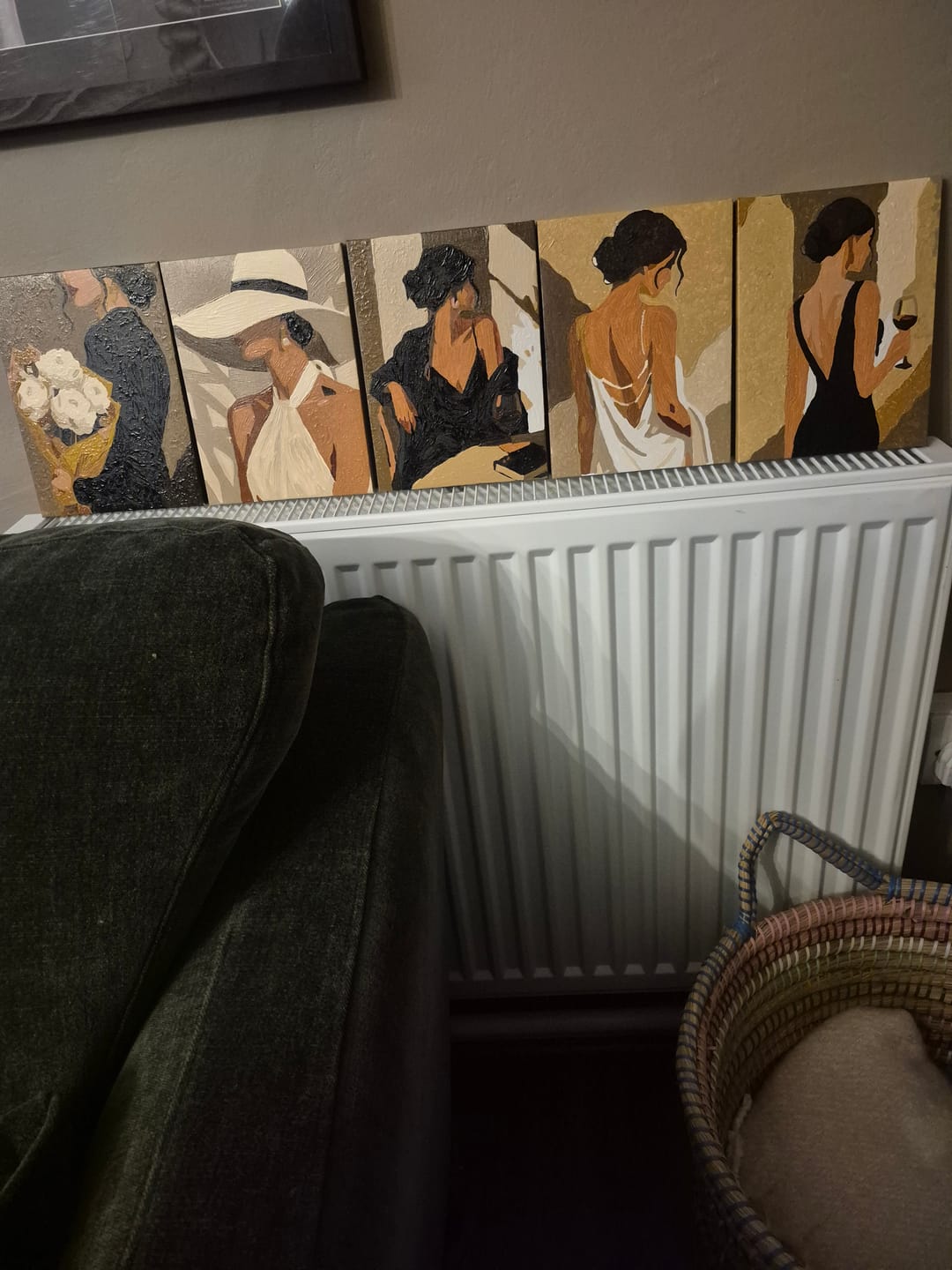 Customer photo review of 6 Mini Paintings - Paris Nights Set