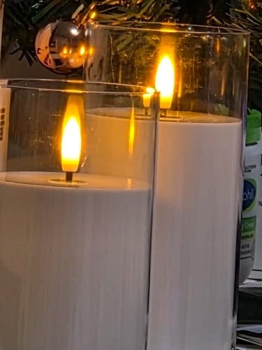 Customer photo review of LumiCandle Remote-Controlled Flameless Candle