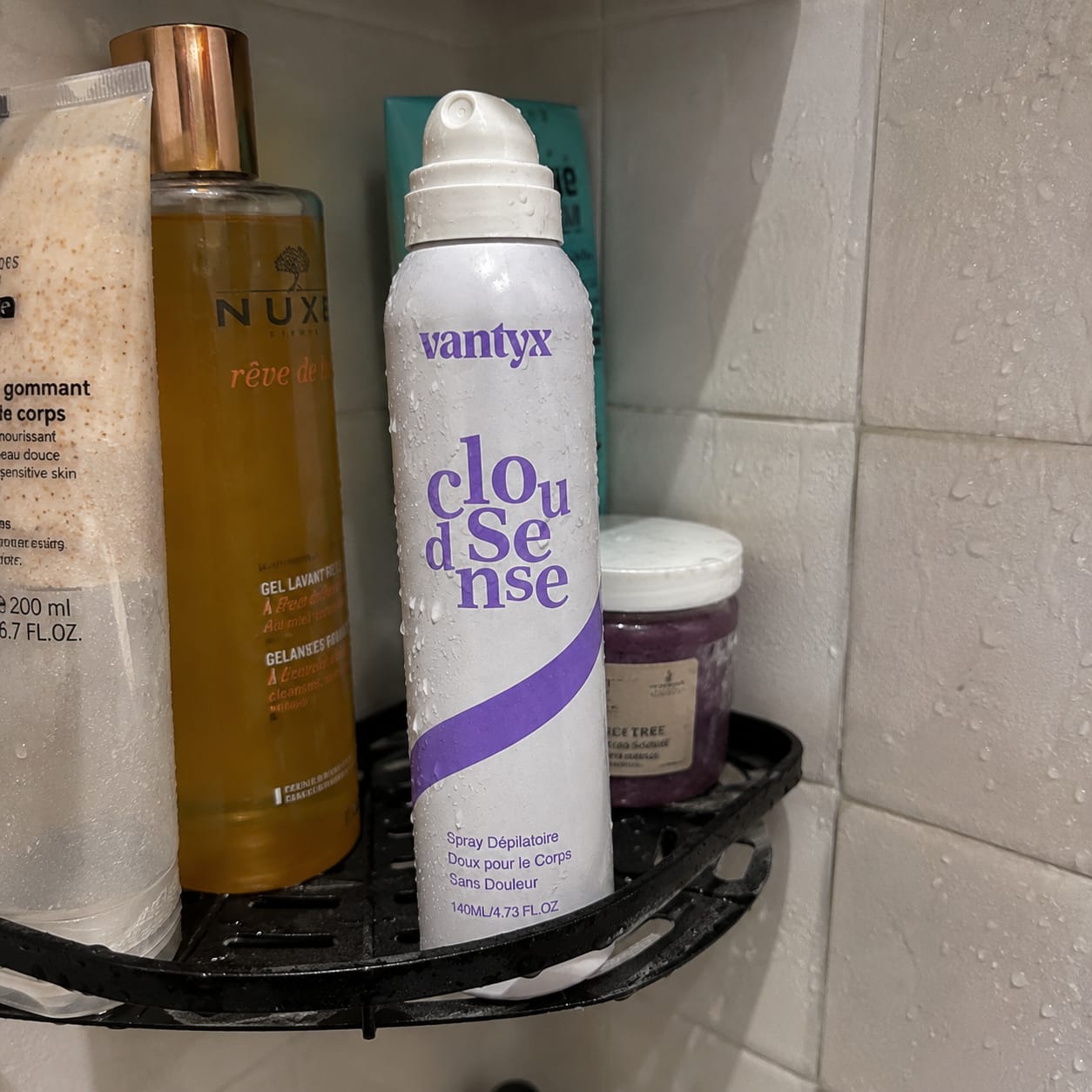 Customer photo review of Spray Dépilatoire 3 Minutes