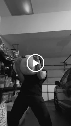 Customer video review of Strongman Sandbag