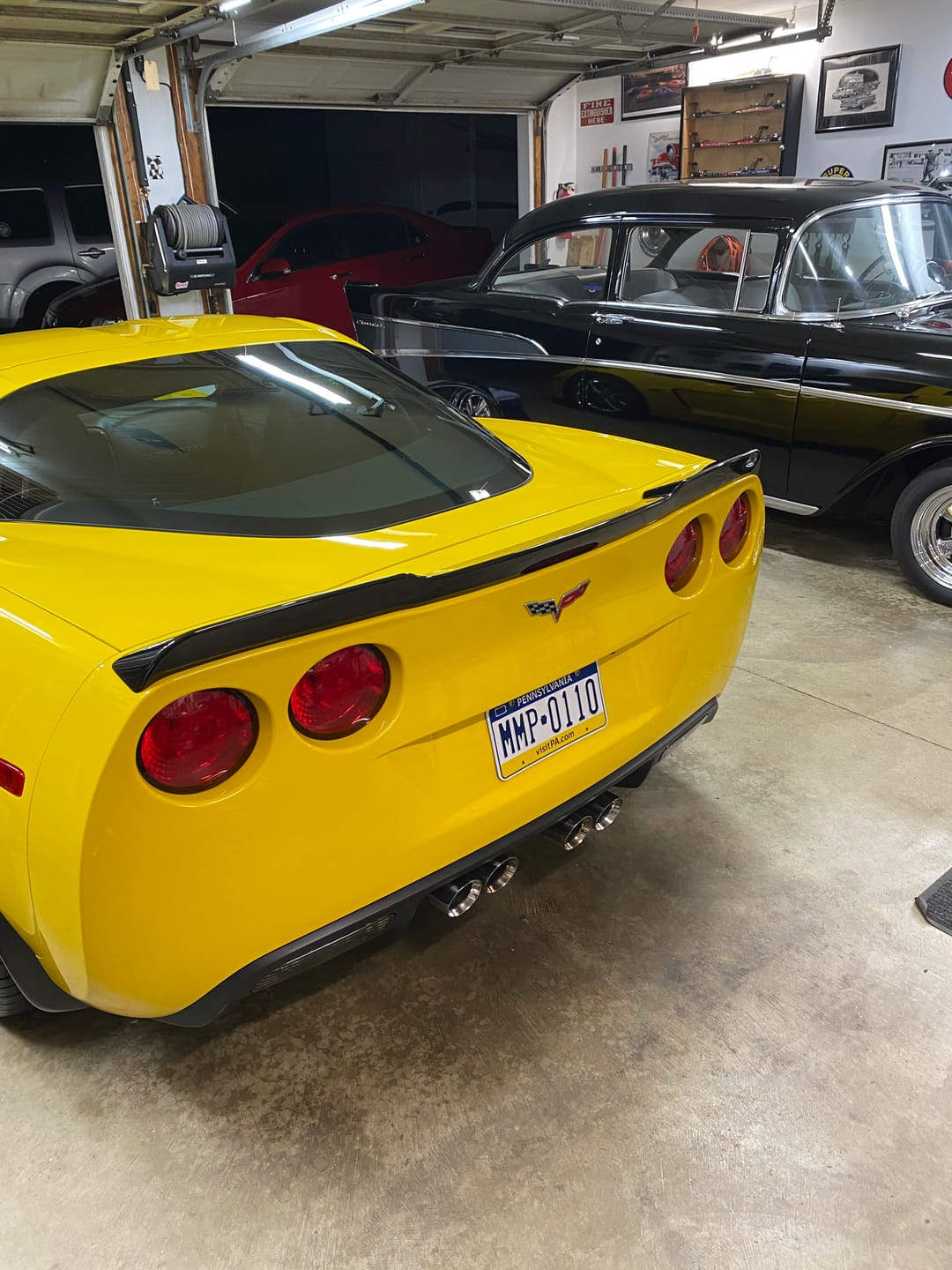 Customer photo review of Corvette C6 ZR1 Extended Rear Trunk Spoiler