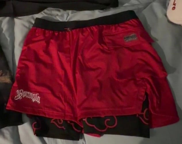 Customer photo review of 1094 - Naruto Compression Shorts