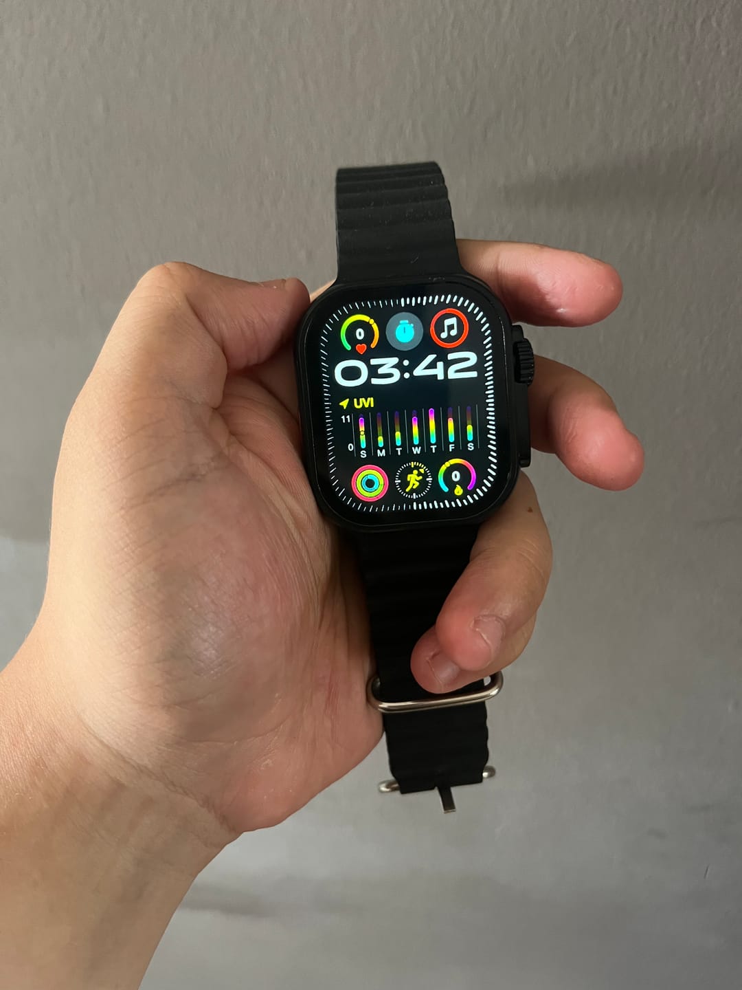 Customer photo review of Pack Smartwatch Ultra 3 en 1
